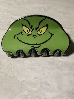 The  Grinch Face Hair Claw Clip - Women Accessories